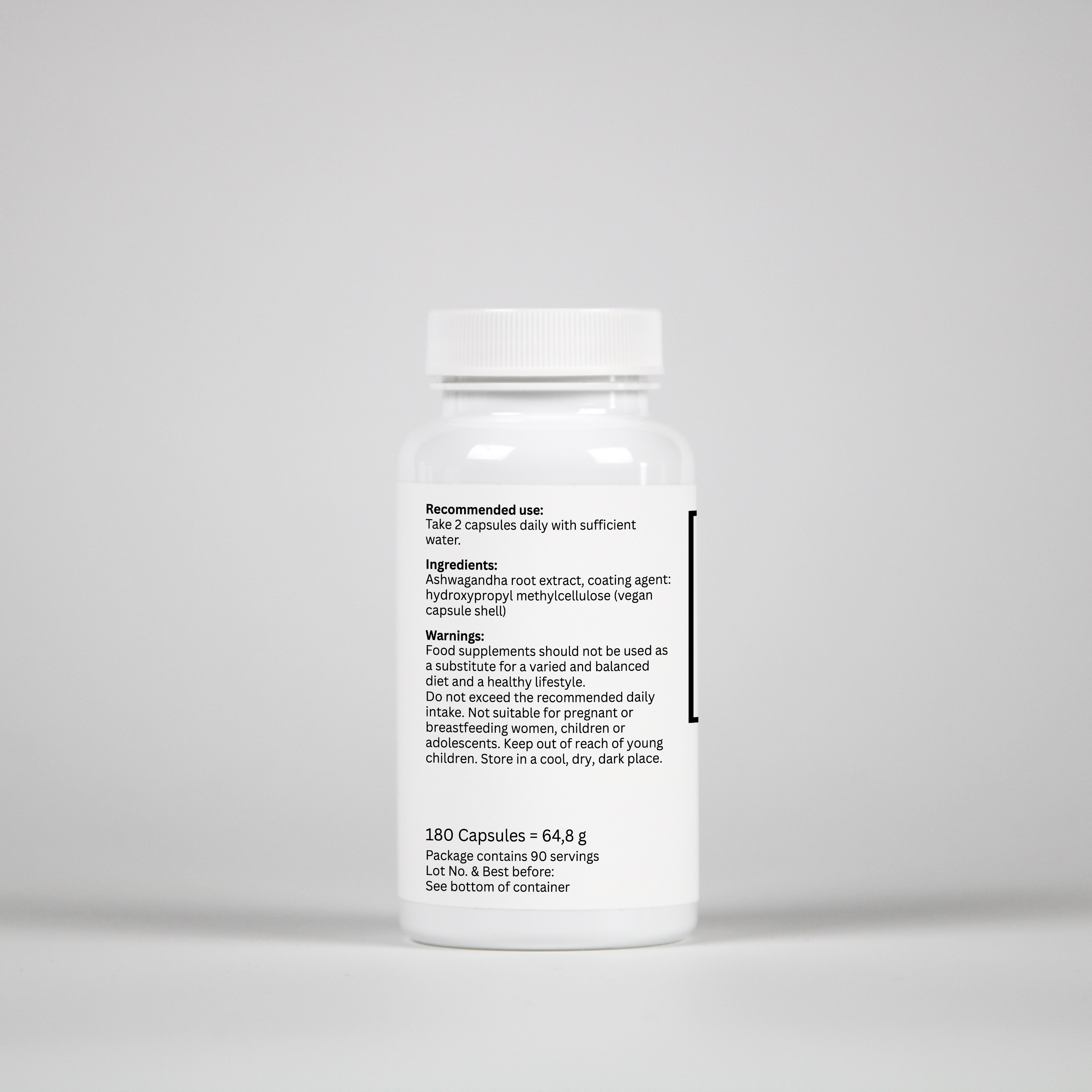 Ashwagandha – 180 Capsules